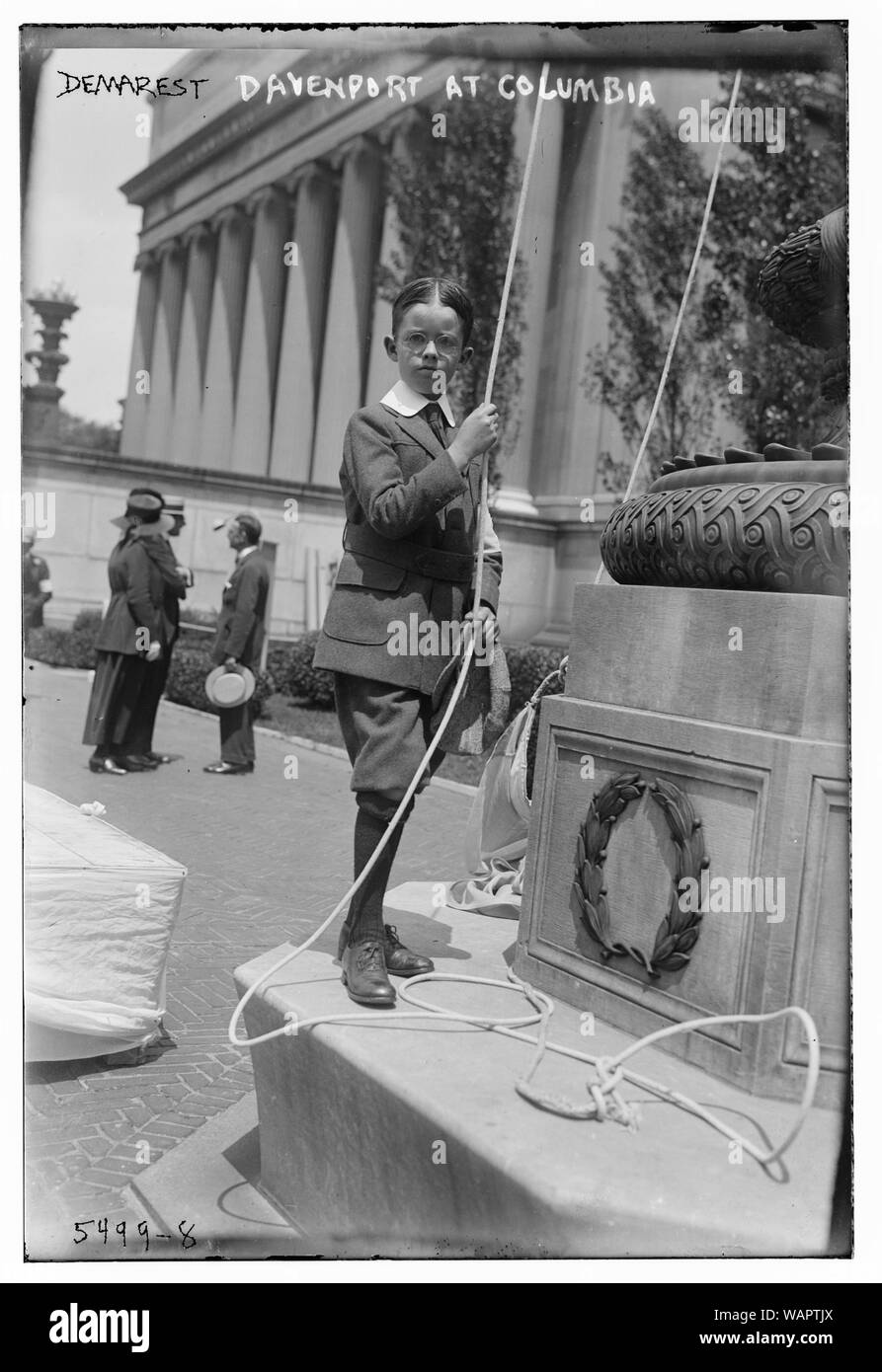 Demarest Davenport presso la Columbia Foto Stock