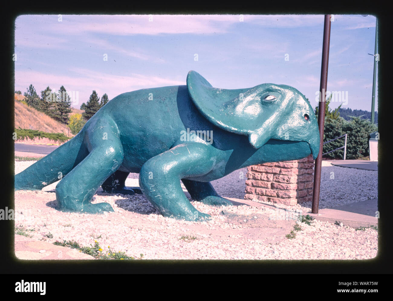 Parco dinosauri, Rapid City, il Dakota del Sud Foto Stock