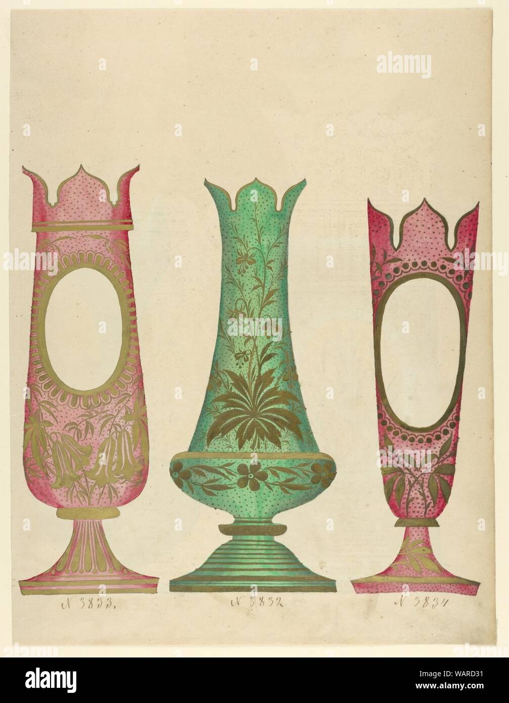 Vaso in vetro trasparente alto – Carini – The House of Vintage
