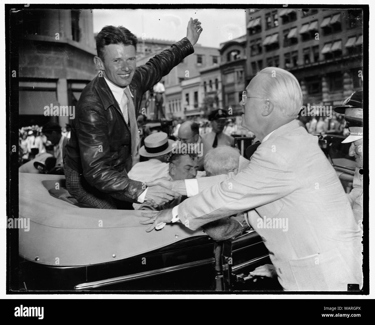 Doug Corrigan & Harry Somerville Foto Stock