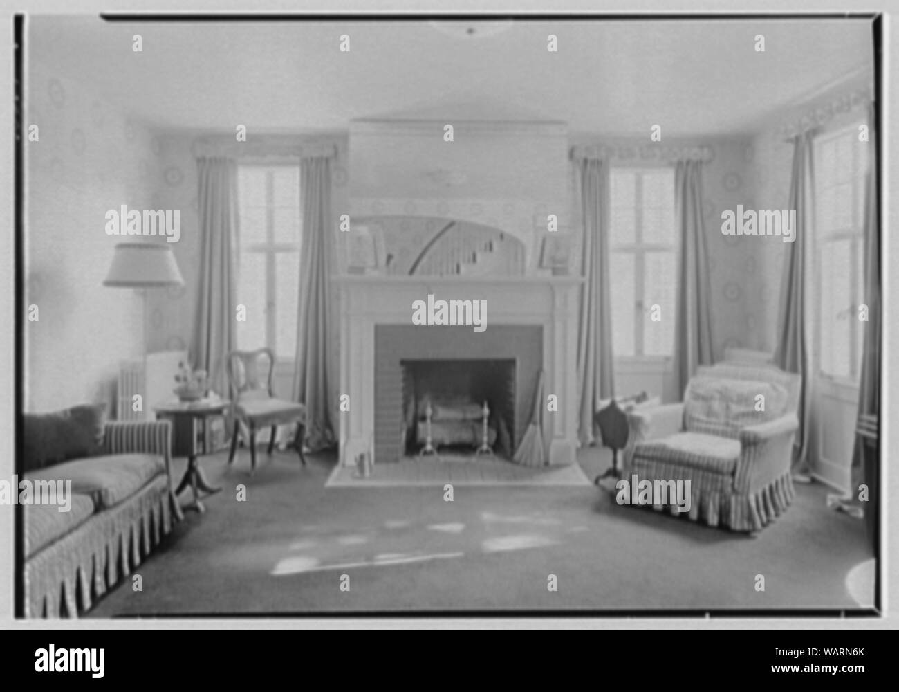 Il Dott. E. Hall Kline, residence su N. Broadway, Nyack, New York. Foto Stock