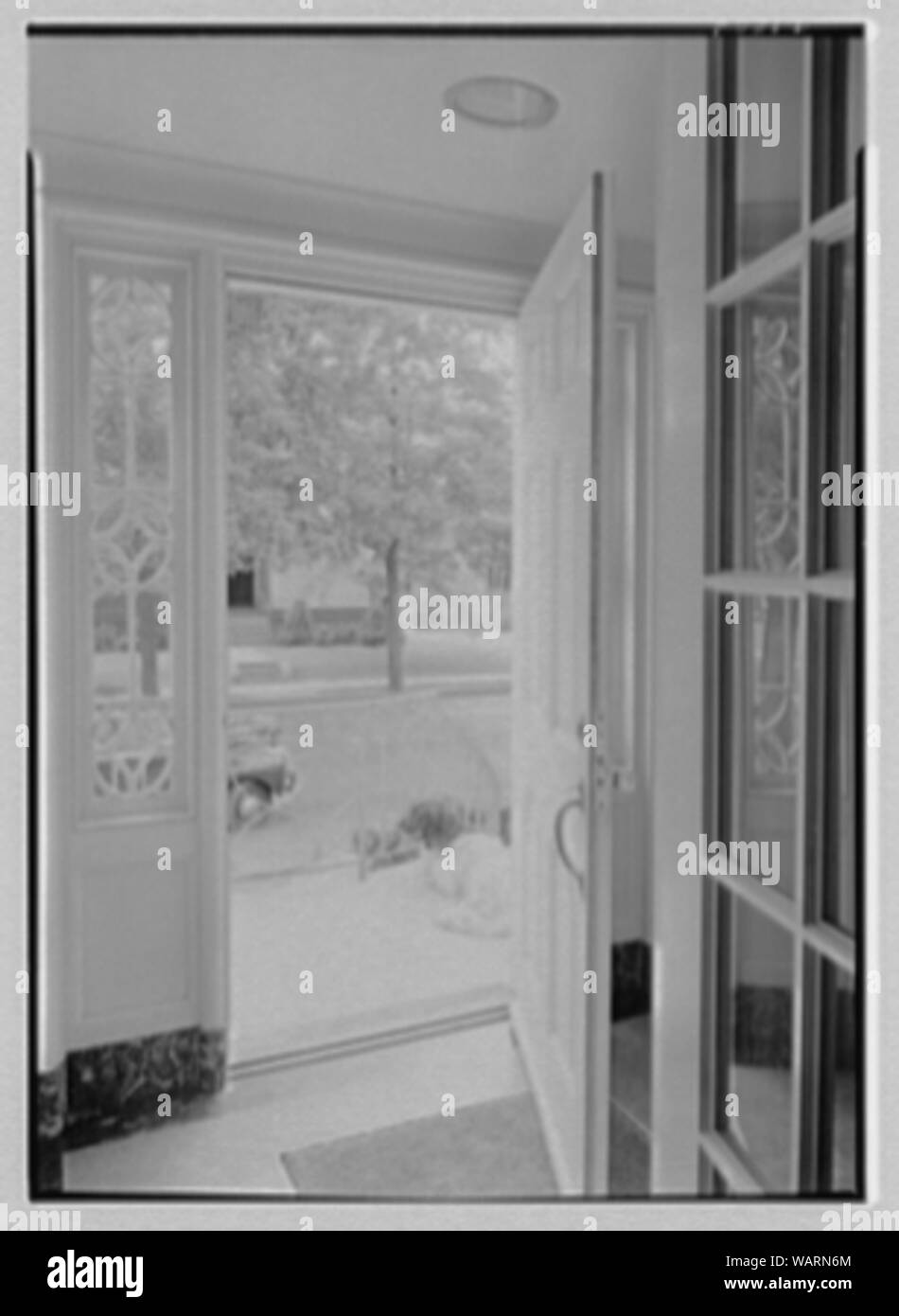 Il Dott. E. Hall Kline, residence su N. Broadway, Nyack, New York. Foto Stock