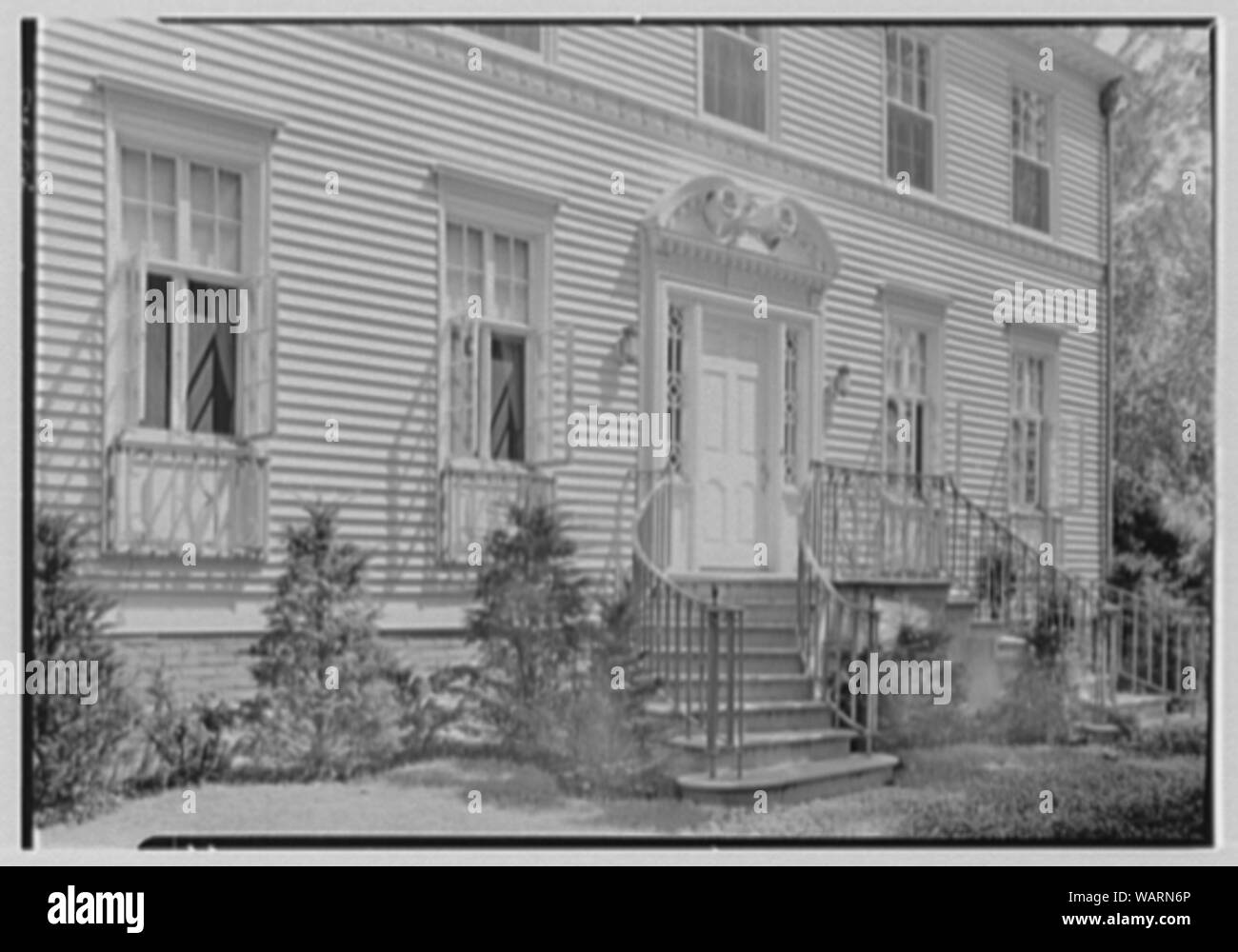 Il Dott. E. Hall Kline, residence su N. Broadway, Nyack, New York. Foto Stock