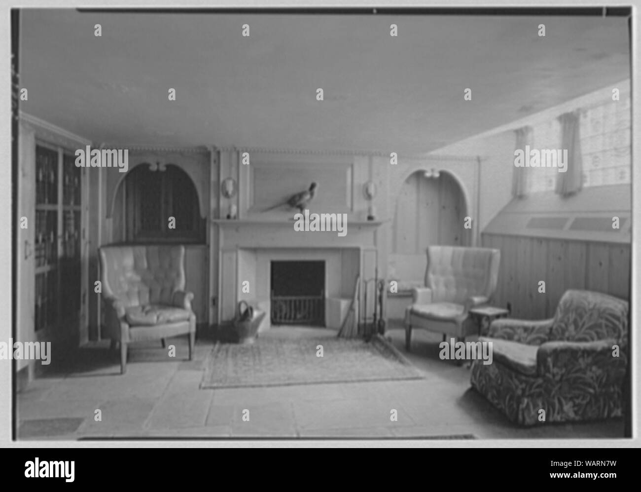 Il Dott. E. Hall Kline, residence su N. Broadway, Nyack, New York. Foto Stock