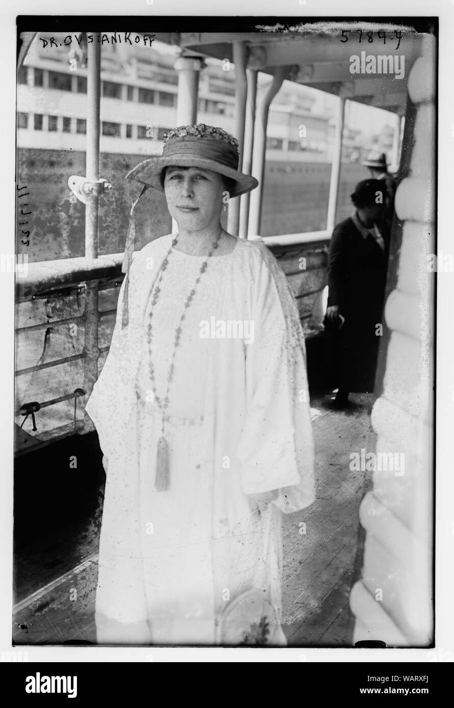 Il dott. Ovsianikoff Foto Stock