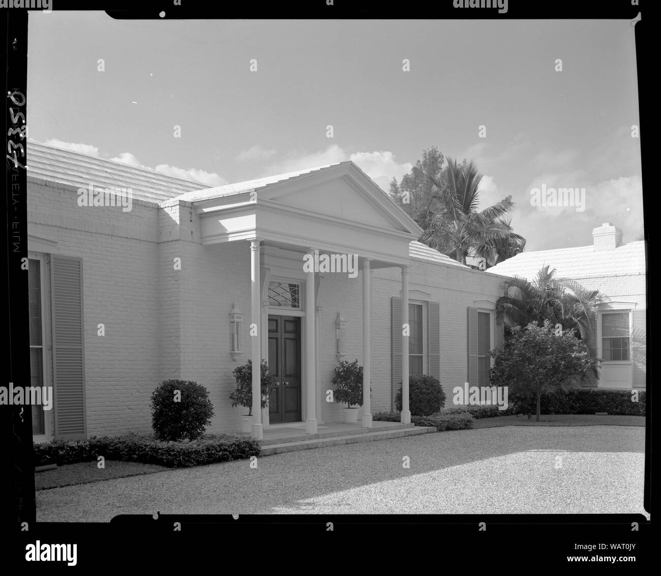 Il dott. e la Sig.ra Leon Levy, residence a 1409 S. Ocean Blvd., Palm Beach. Foto Stock