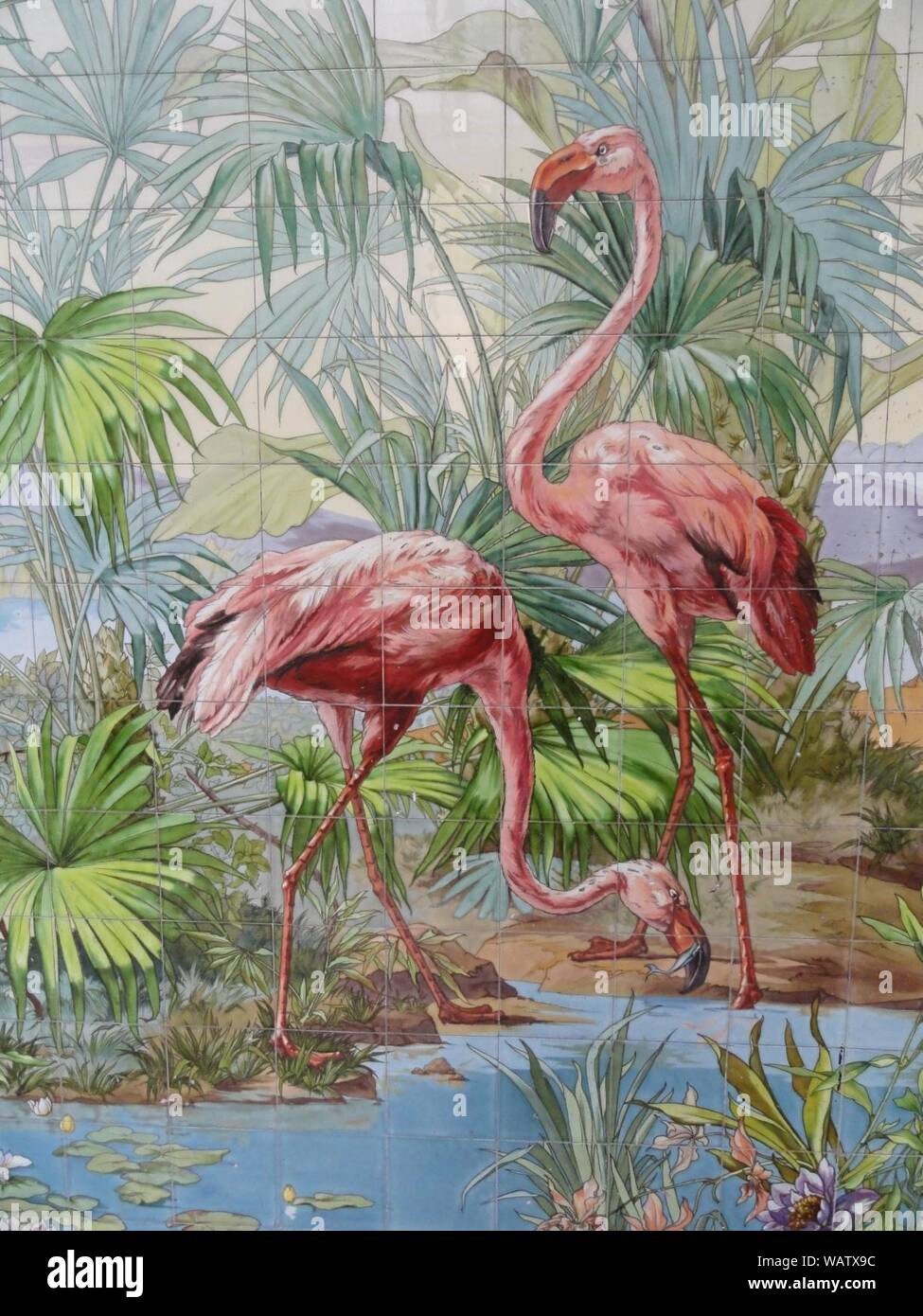 43 bis rue Damrémont-Poulbot.jpg Foto Stock