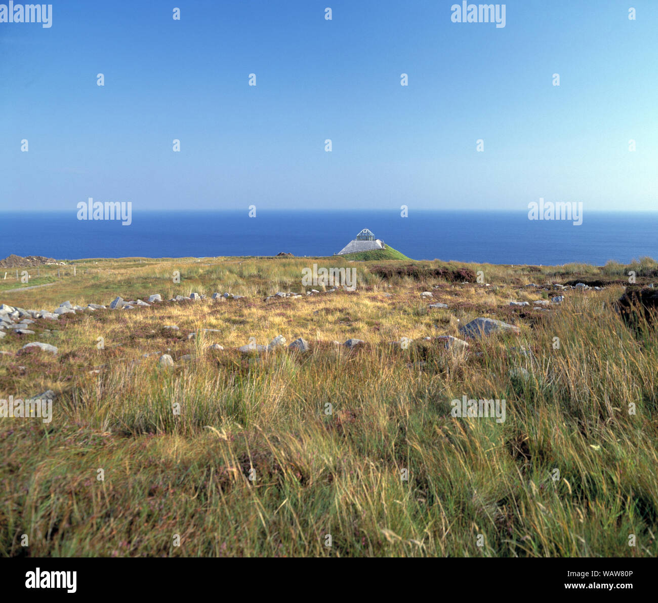 Irlanda, County Mayo cedió archeologico campi Foto Stock