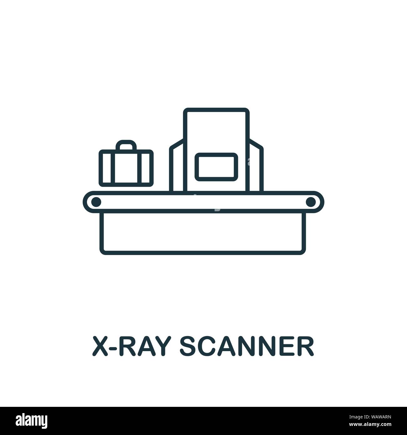 Scanner a raggi x Immagini Vettoriali Stock - Alamy