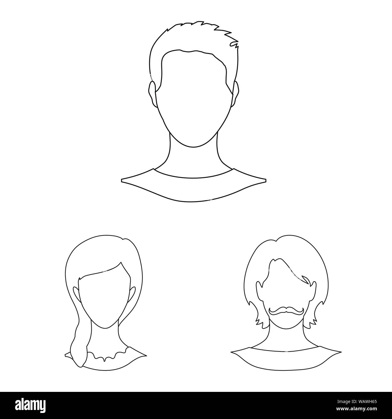 Vettore di progettazione professionale e foto logo. Raccolta dei professional e stock di profilo illustrazione vettoriale. Illustrazione Vettoriale