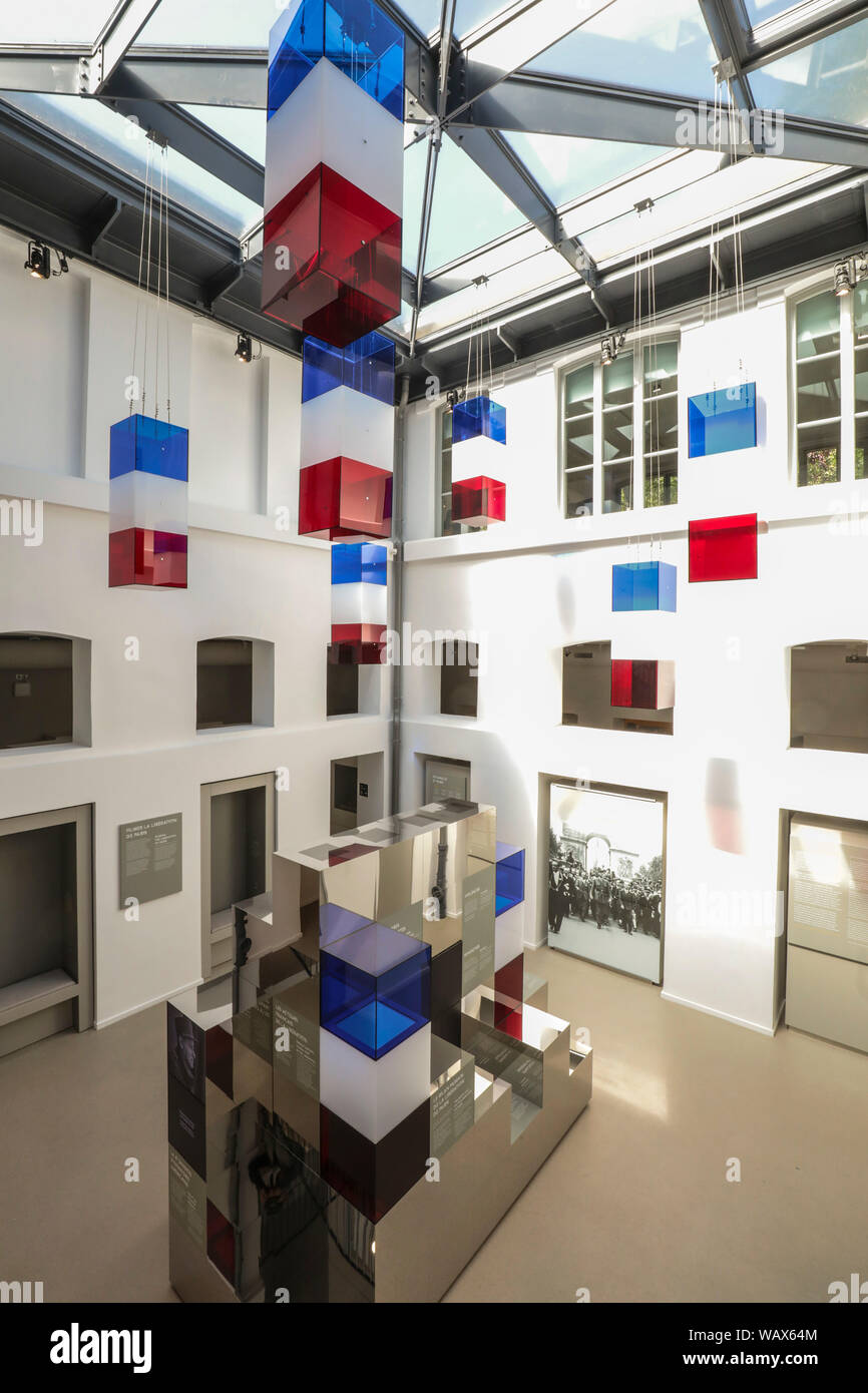 Apertura DEL MUSEE DE LA LIBÉRATION DE PARIS, il Musee du General Leclerc, MUSEE Jean Moulin Foto Stock