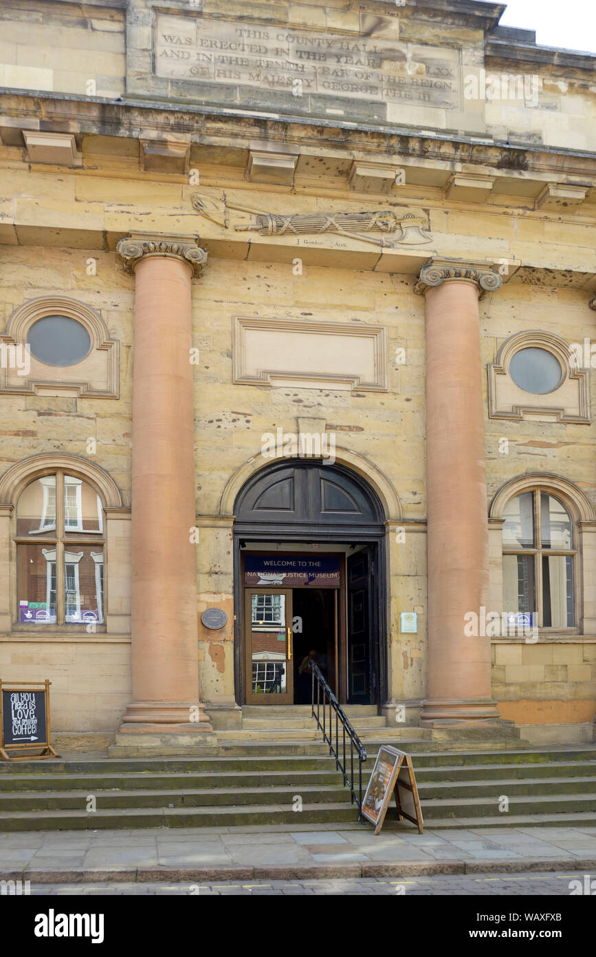 Museo Nazionale di Giustizia, Nottingham, Inghilterra Foto Stock