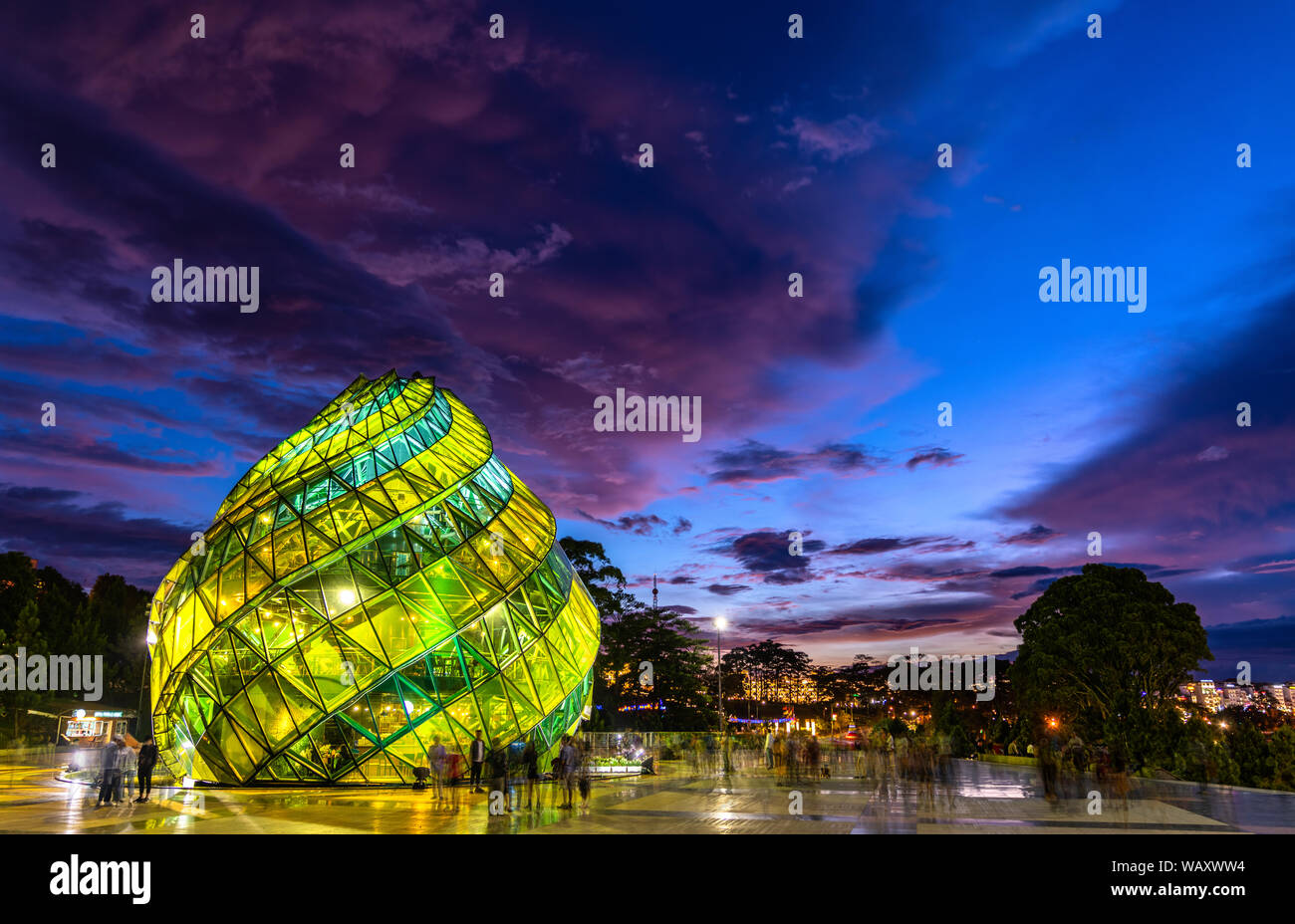 Lam Vien Square in Da Lat, Vietnam Foto Stock