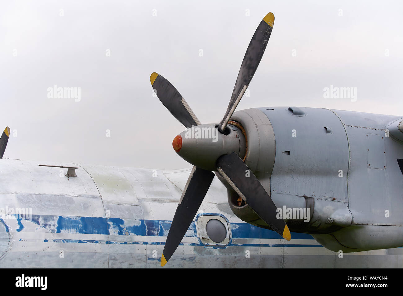 Elementi della vecchia Unione Sovietica piano militare di close-up. Foto Stock