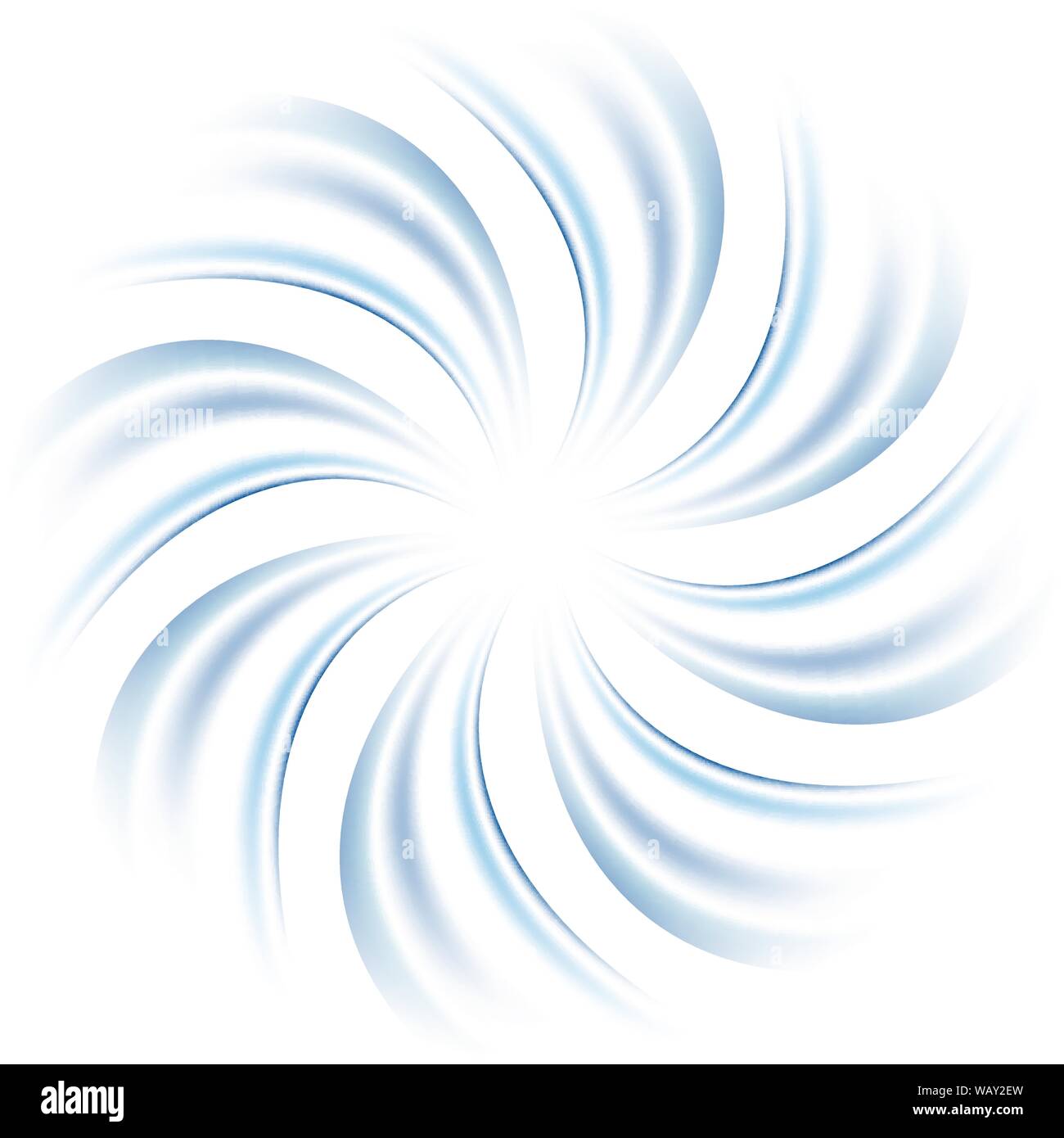 Twist Liscio linee di luce Illustrazione Vettoriale