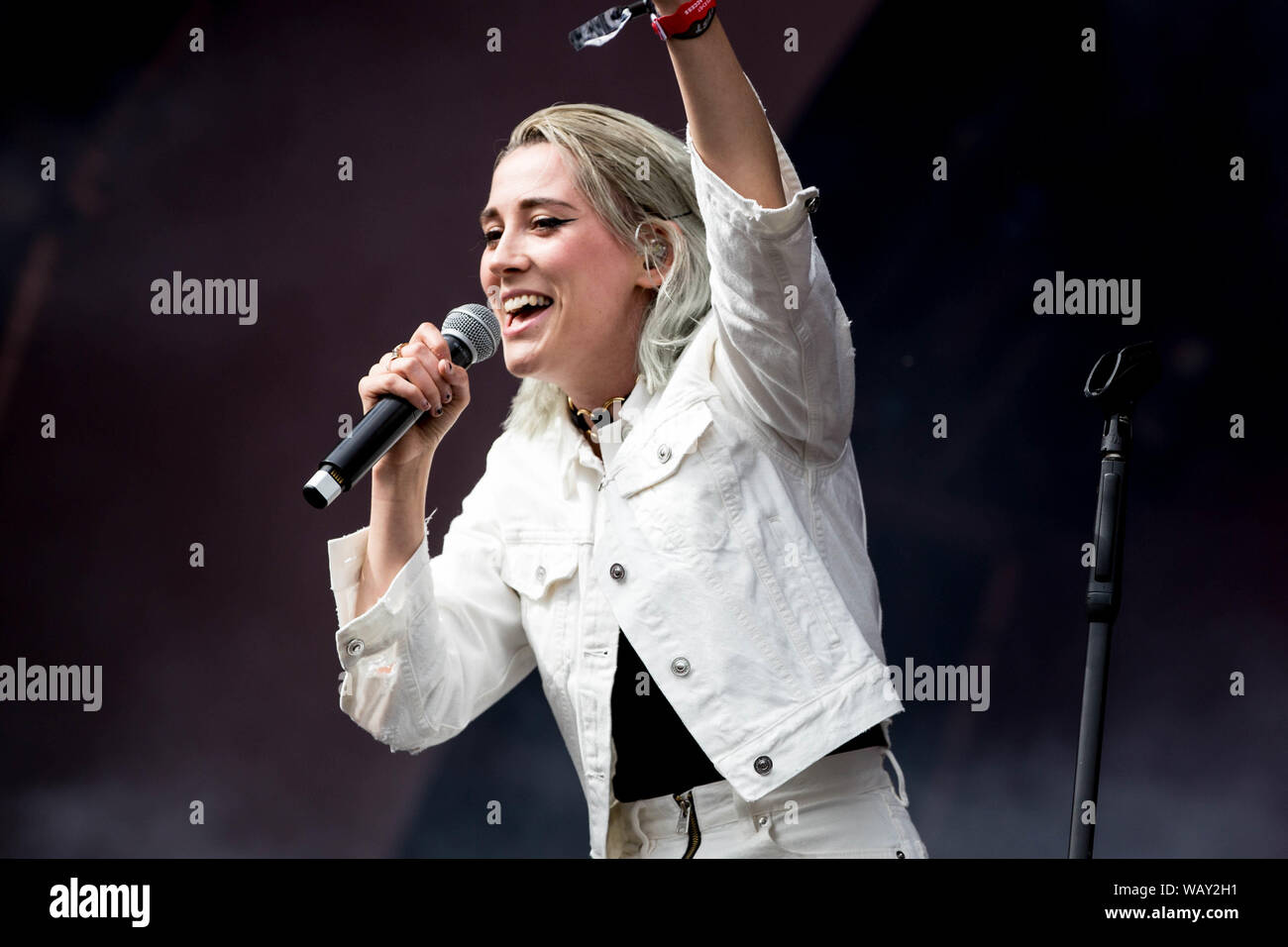 London, Regno Unito - 31 Maggio 2019: Yonaka performing live durante il tutti i punti est Festival al Victoria Park Foto Stock