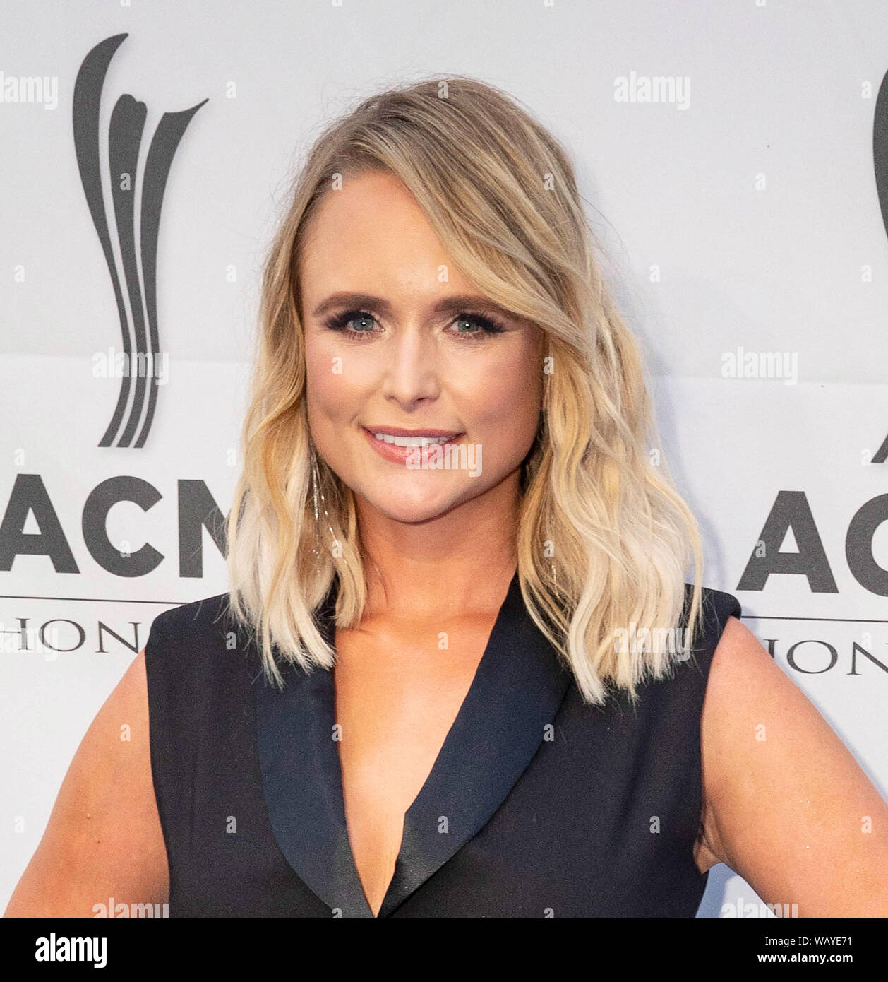 NASHVILLE, TN - agosto 21: Miranda Lambert assiste il XIII annuale successi di ACM all Auditorium Ryman il 21 agosto 2019 a Nashville, nel Tennessee. Foto: De Rode/imageSPACE/MediaPunch Foto Stock