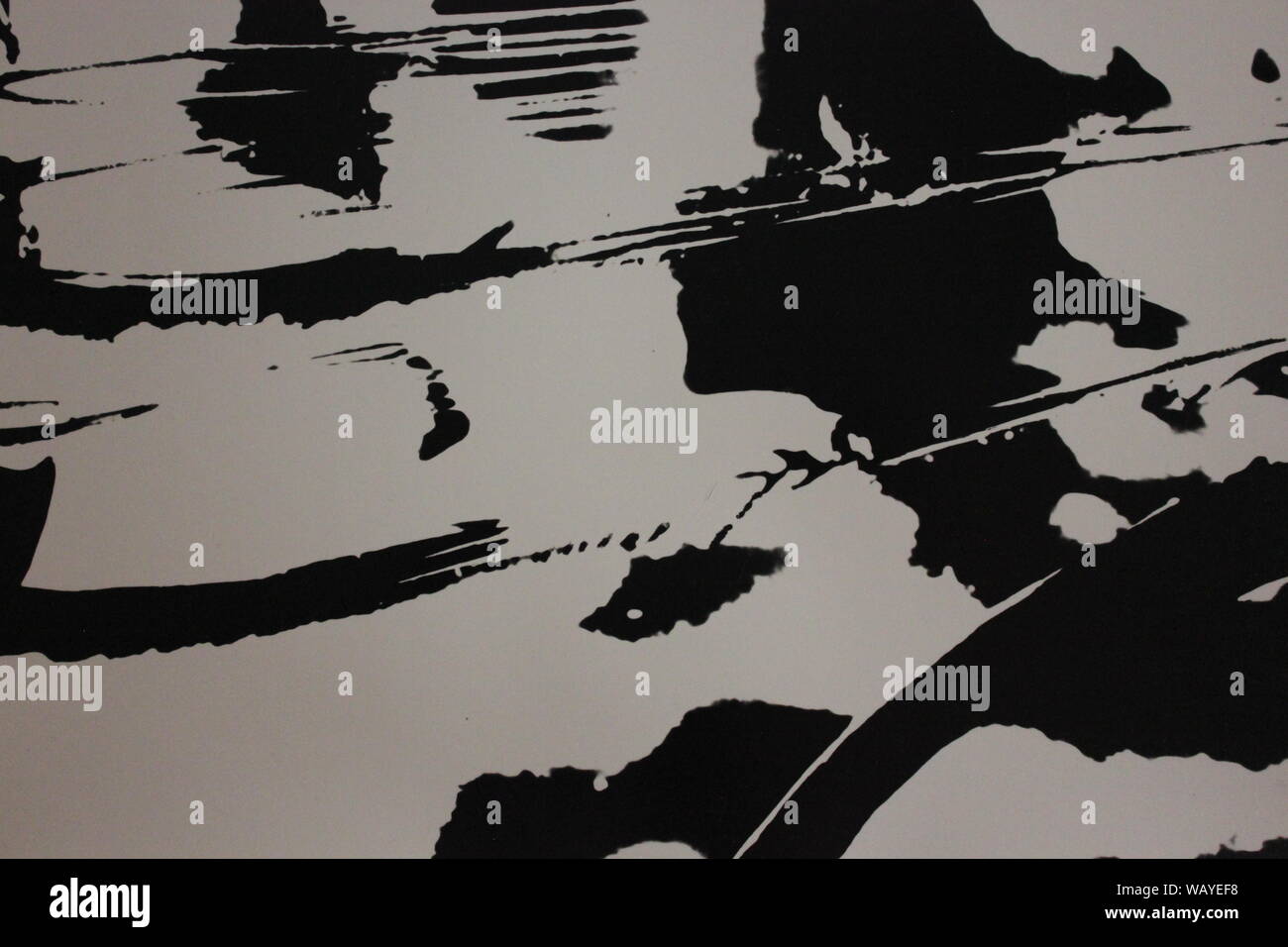 Bene in bianco e nero fotografia d'arte dagli anni settanta, settanta, di un concetto astratto. Foto Stock