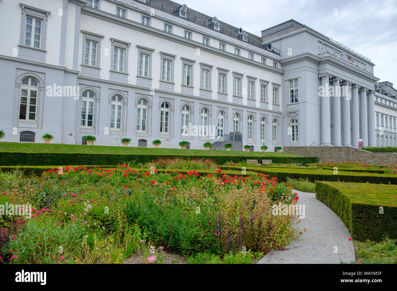 Il Palazzo elettorale (tedesco: Kurfürstliches Schloss) di Coblenza, Renania Palatinato (Renania-Palatinato) Germania Foto Stock