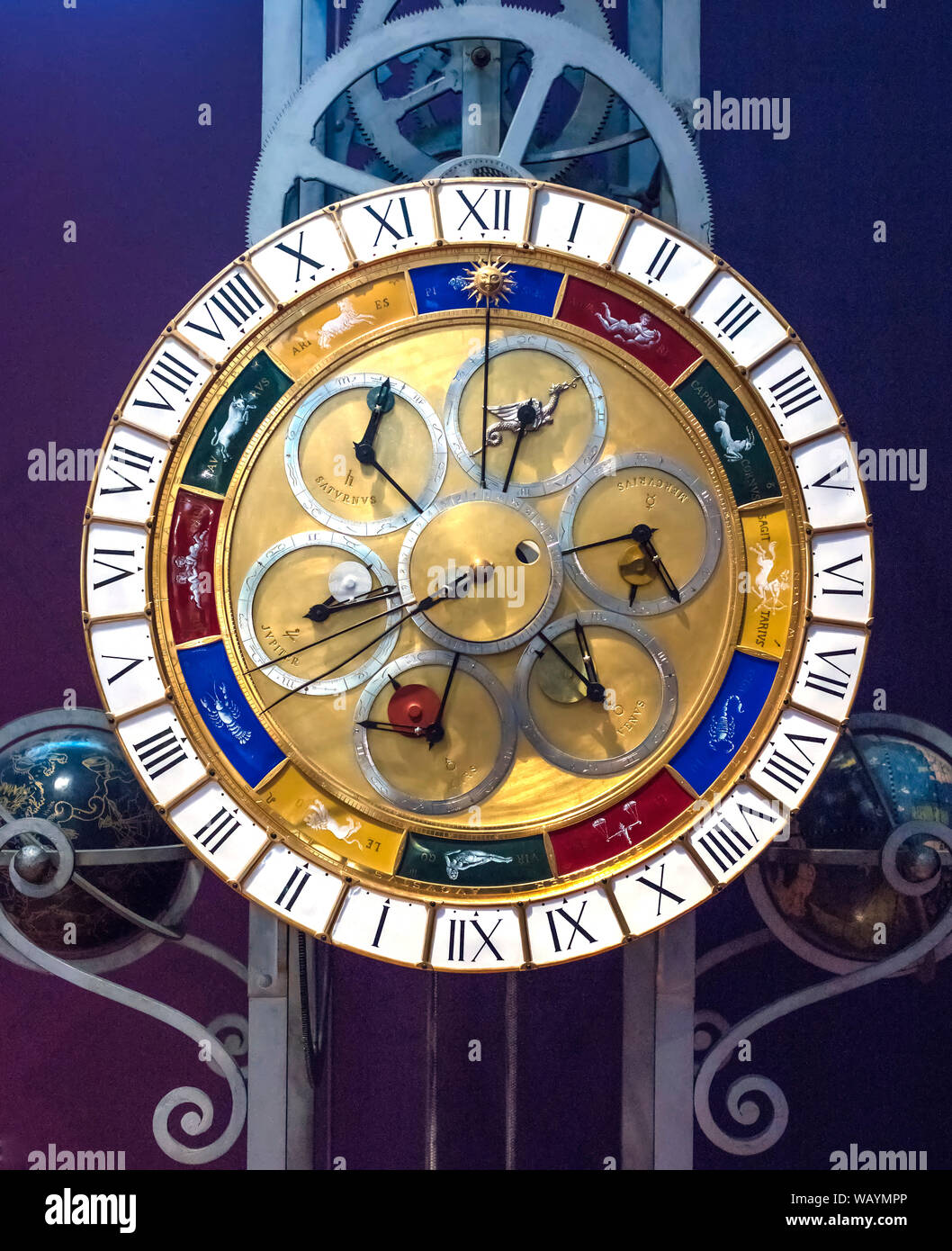 Orologio astronomico Foto Stock