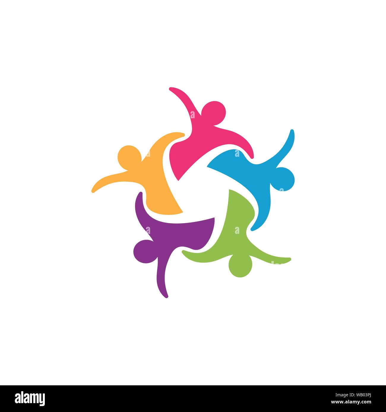 Icona di persone del gruppo di lavoro illustrazione vettoriale design Illustrazione Vettoriale