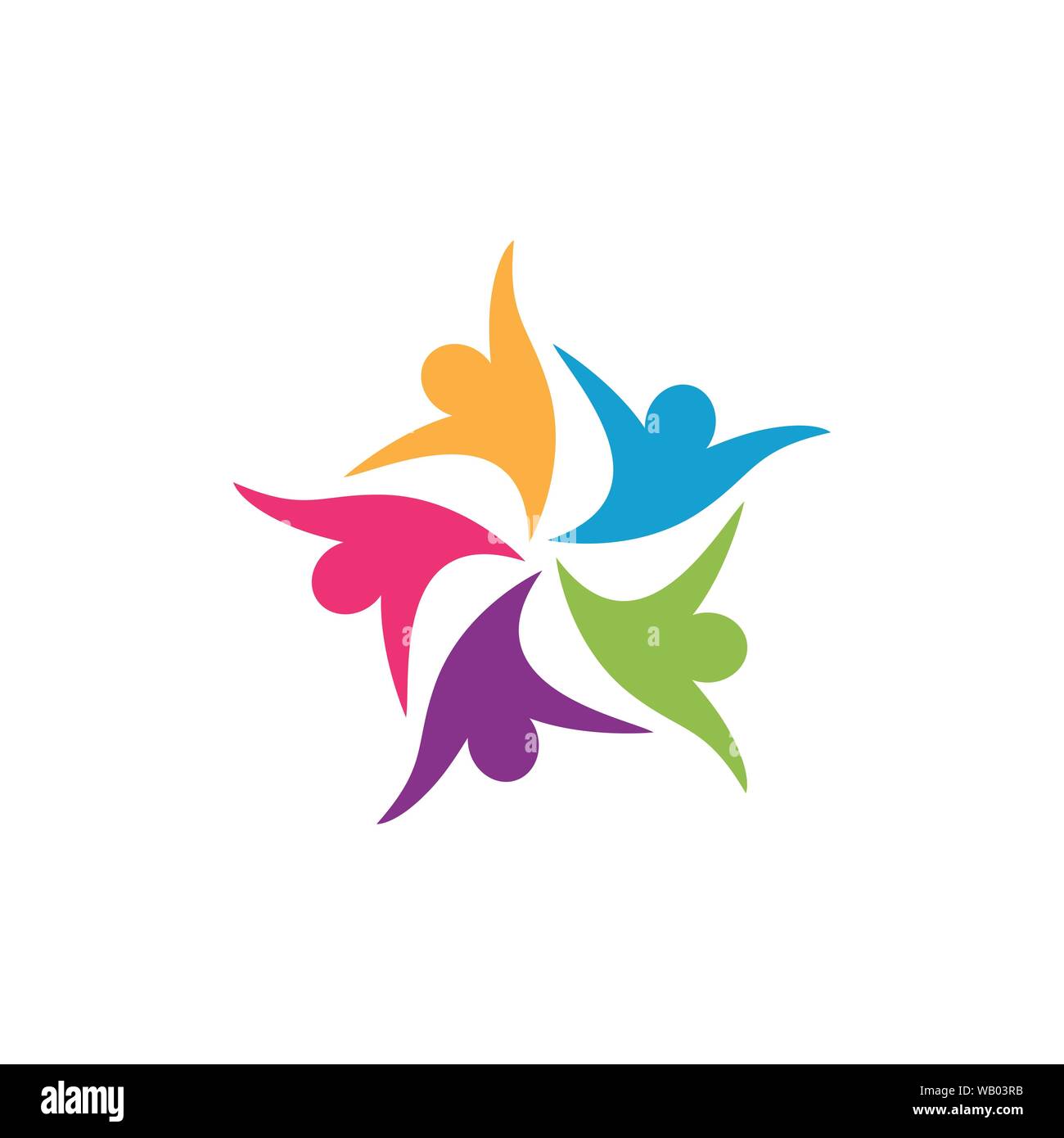 Icona di persone del gruppo di lavoro illustrazione vettoriale design Illustrazione Vettoriale