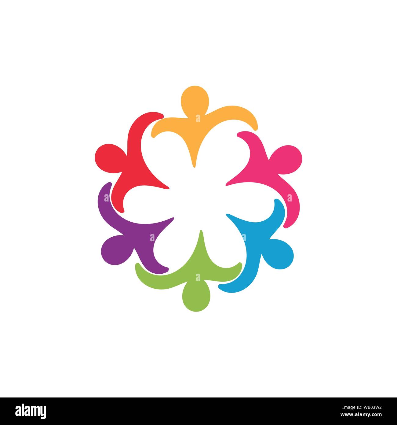 Icona di persone del gruppo di lavoro illustrazione vettoriale design Illustrazione Vettoriale