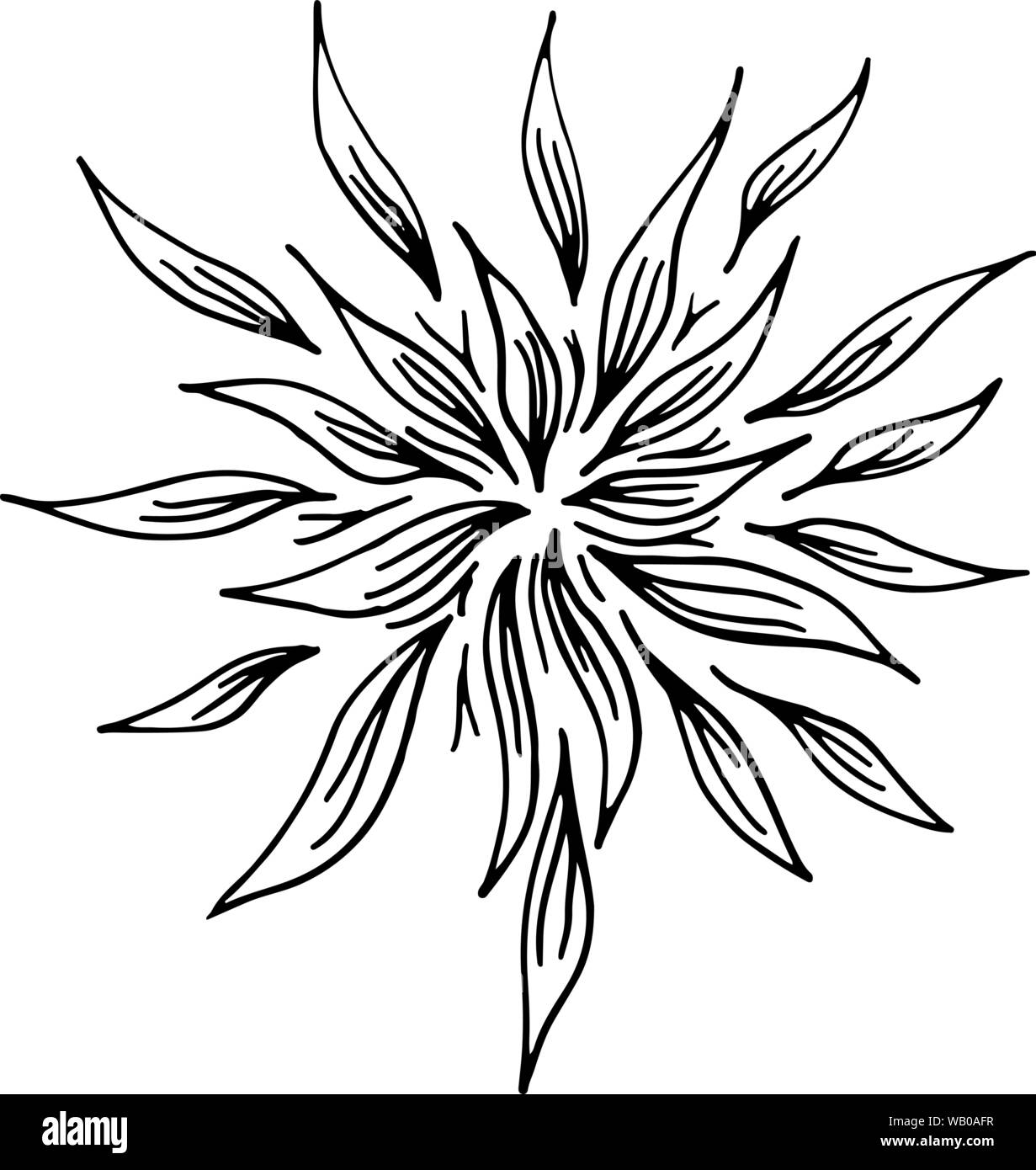 Profilo di microbi icona vettore. Isolato nero semplice elemento linea illustrazione da un concetto medico. Vettoriale modificabile microbo corsa. Icona di virus. Mano Illustrazione Vettoriale