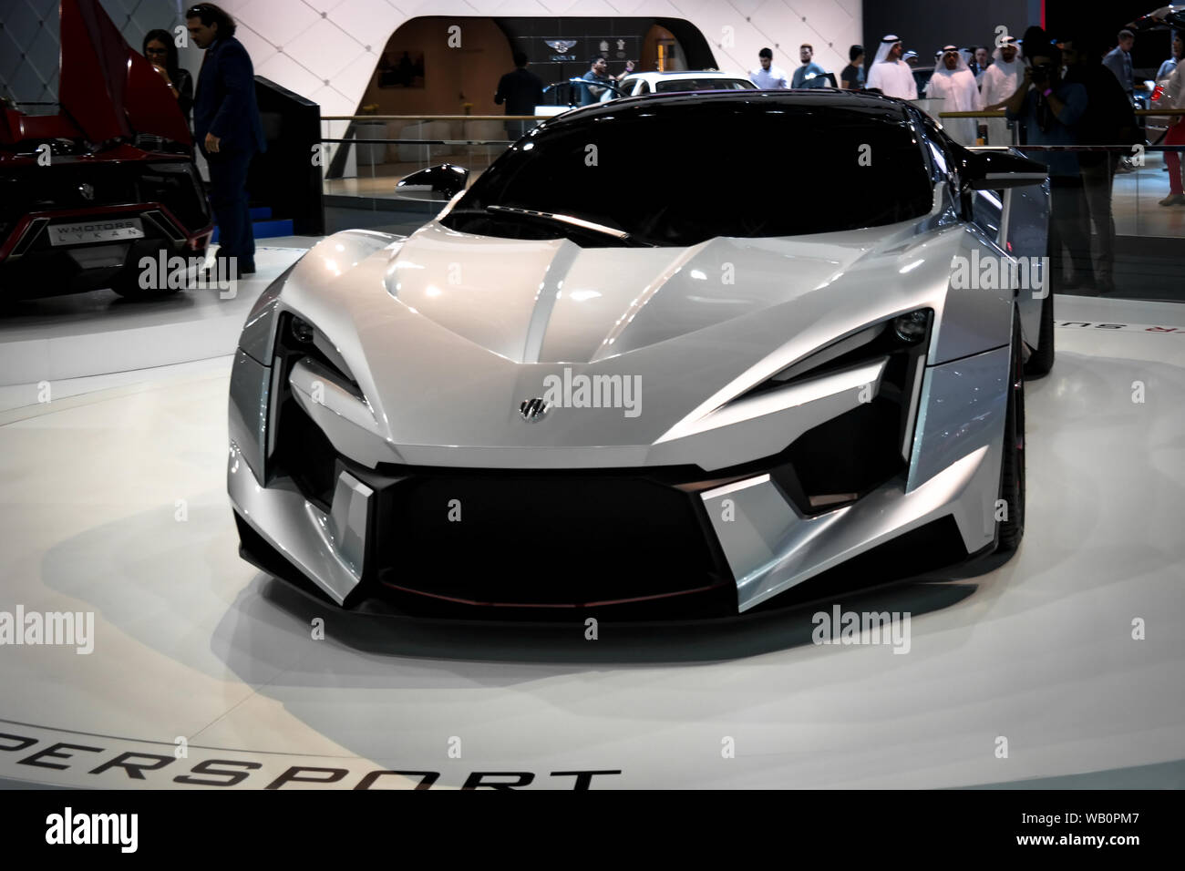 Fenyr exotic car da W Motors - W Motori visualizzando i loro innovativi auto al Motor Show Foto Stock