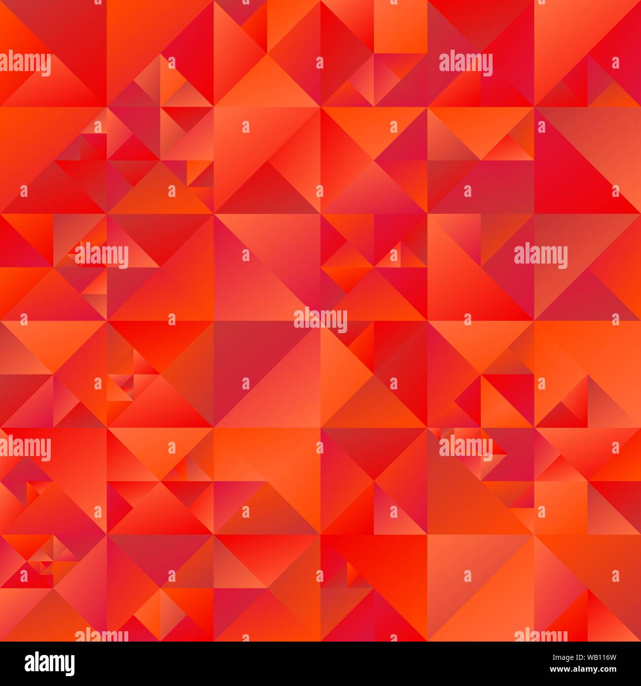 Triangolo geometrico di sfondo - poligonale rosso astratto vector graphic design Illustrazione Vettoriale