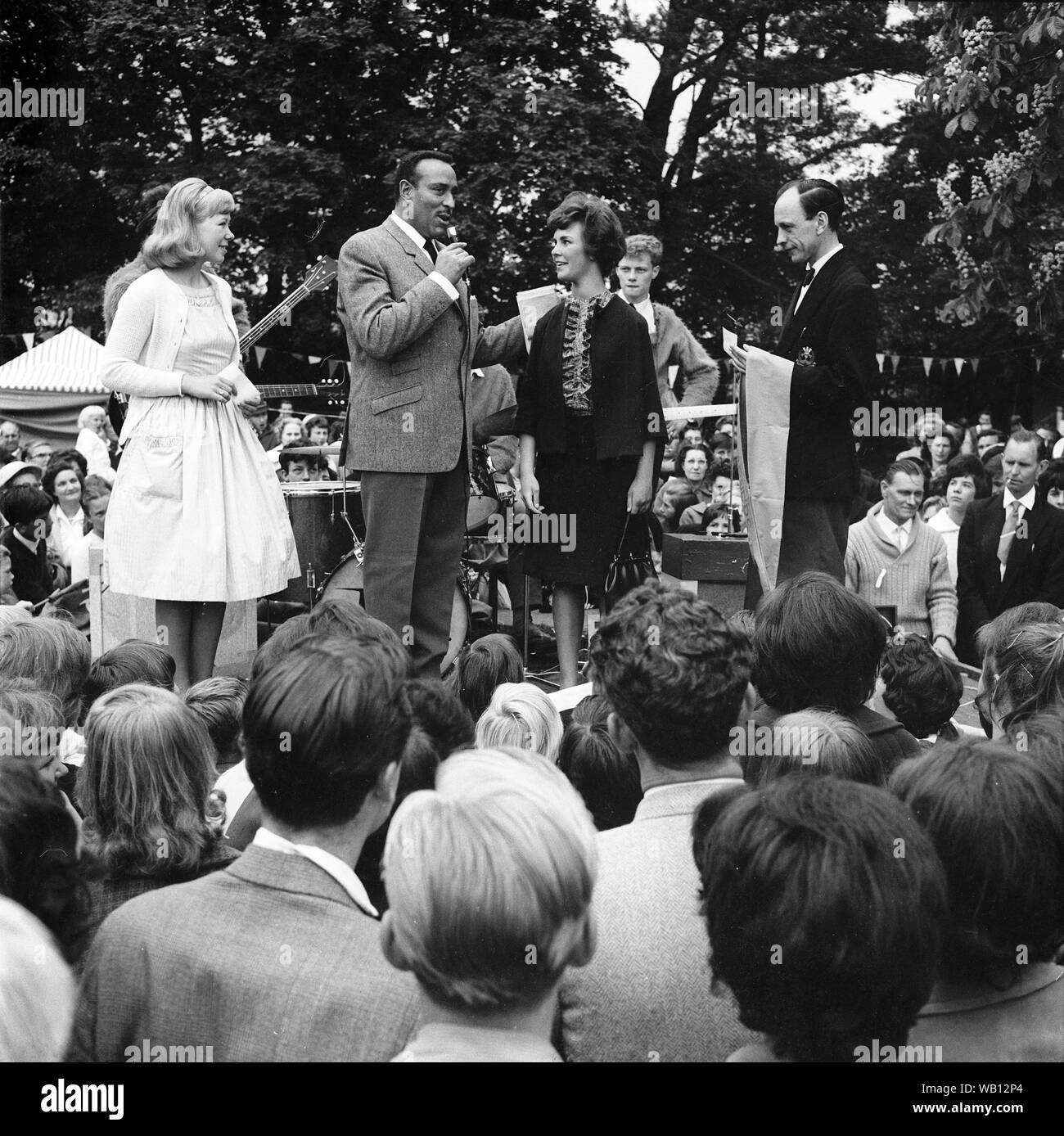 Warners Holiday Camp di talento vincitrice del concorso Gran Bretagna 1958 Foto Stock