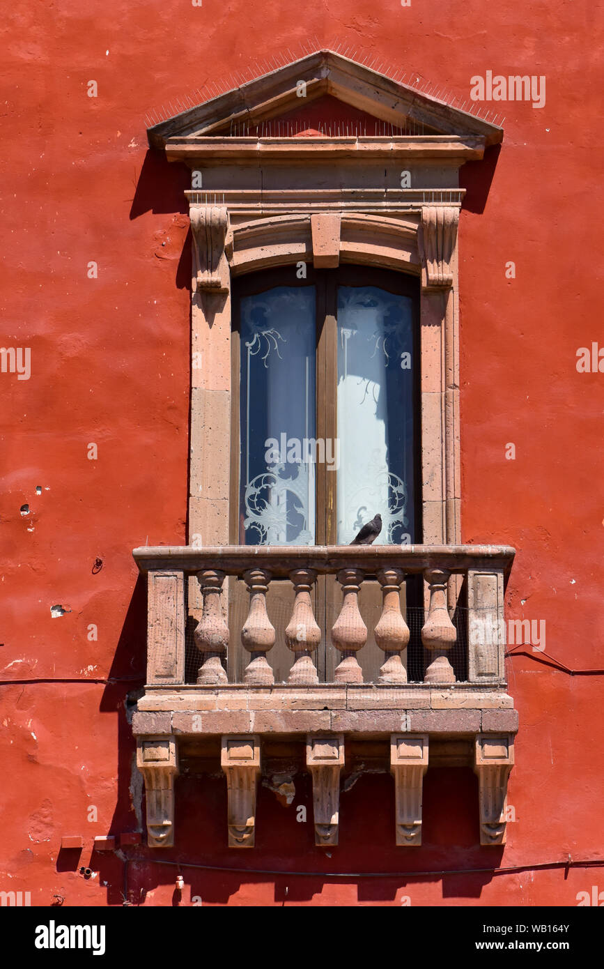 Architettura coloniale, San Miguel De Allende Foto Stock