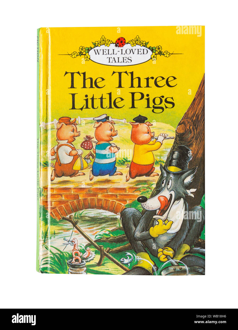 'Il Three Little Pigs' Coccinella prenota, Greater London, England, Regno Unito Foto Stock