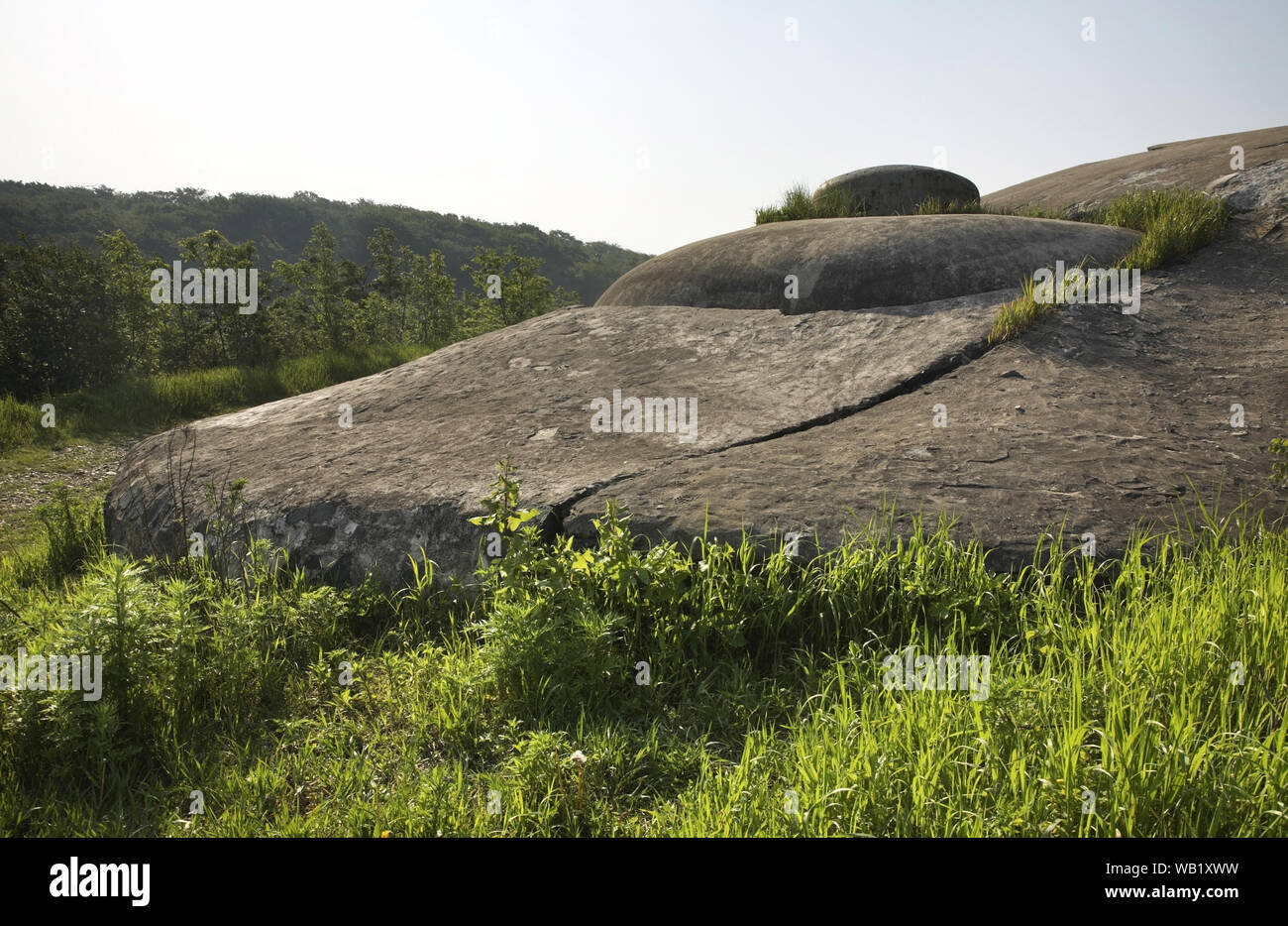 Fort n. 7 a Vladivostok. La Russia Foto Stock