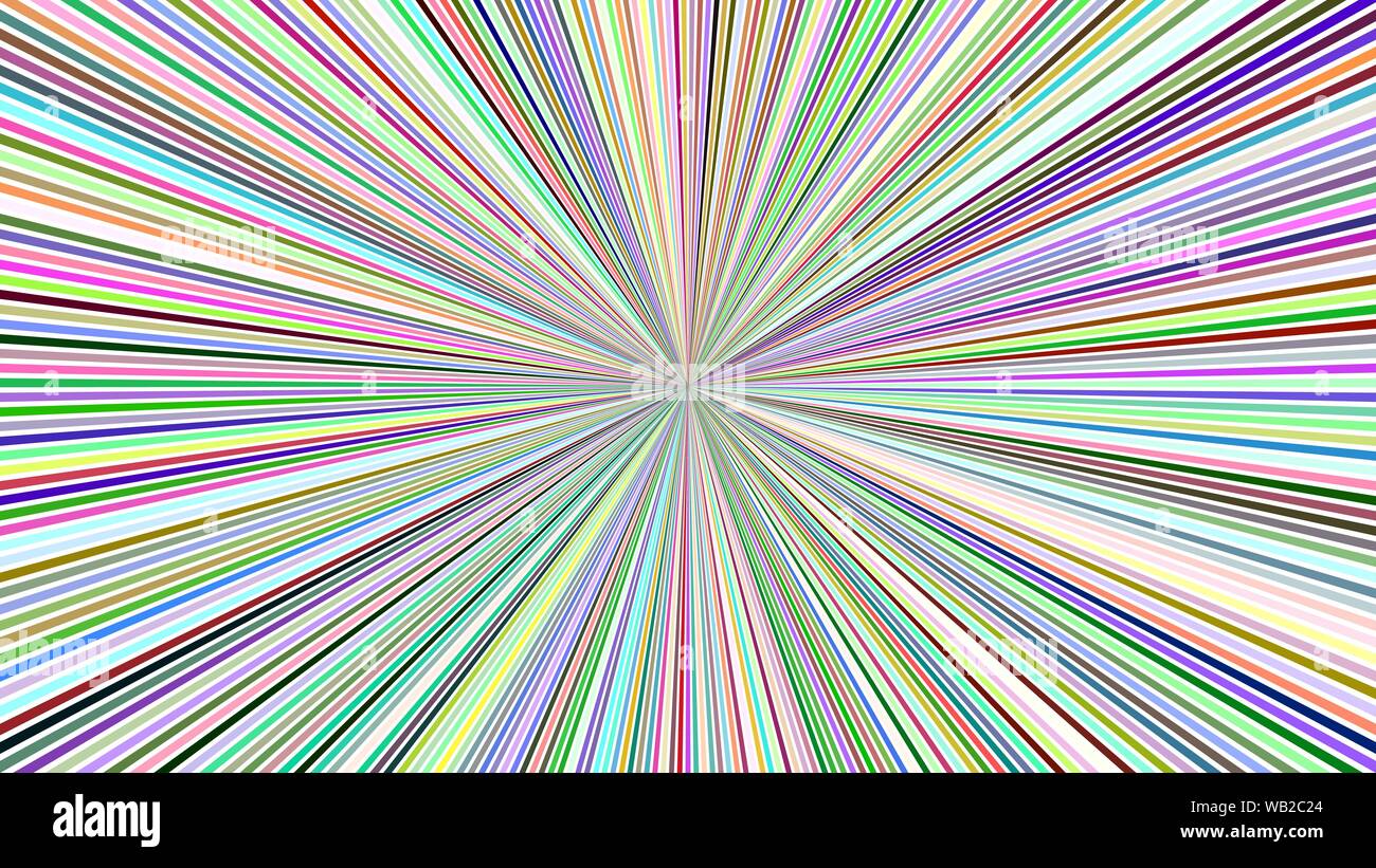 Colorato psichedelico astratto striped stella sullo sfondo di burst design - vettore illustrazione di esplosione Illustrazione Vettoriale