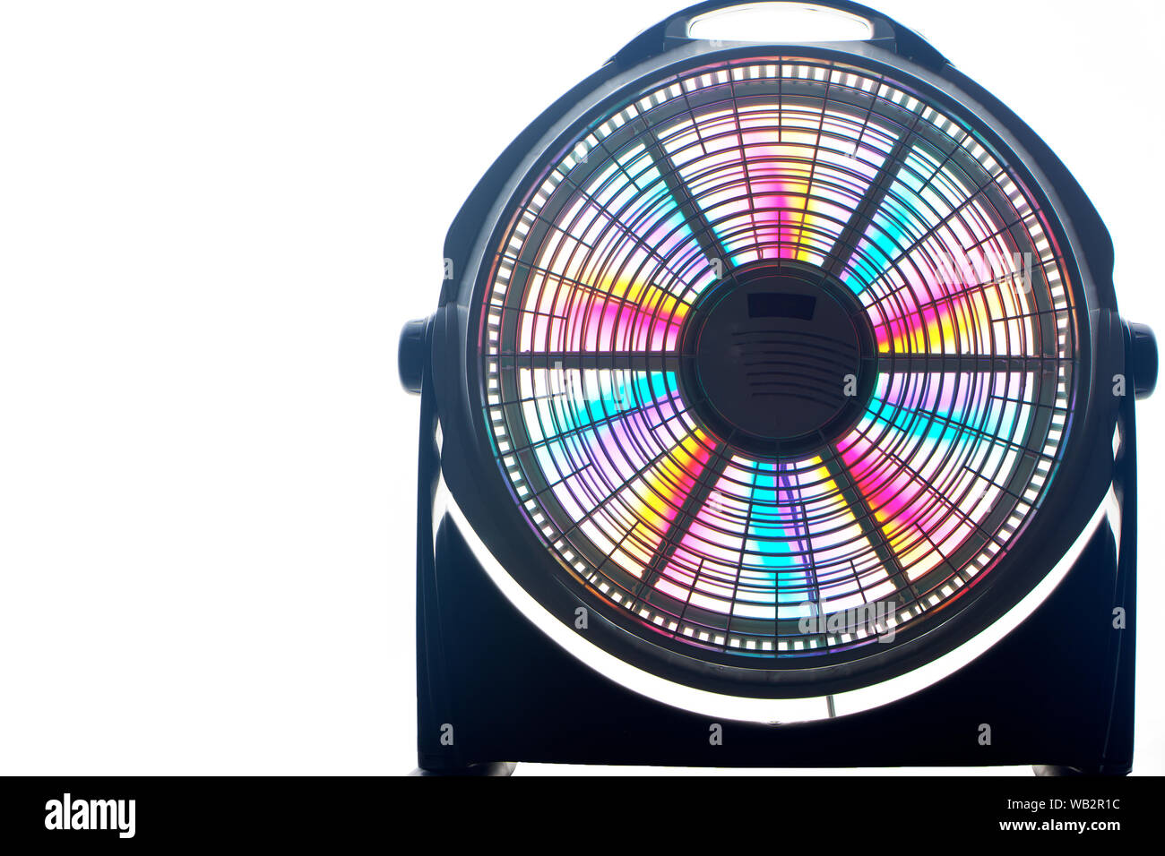 Ancora la vita di coloratissimi fan piano Foto Stock