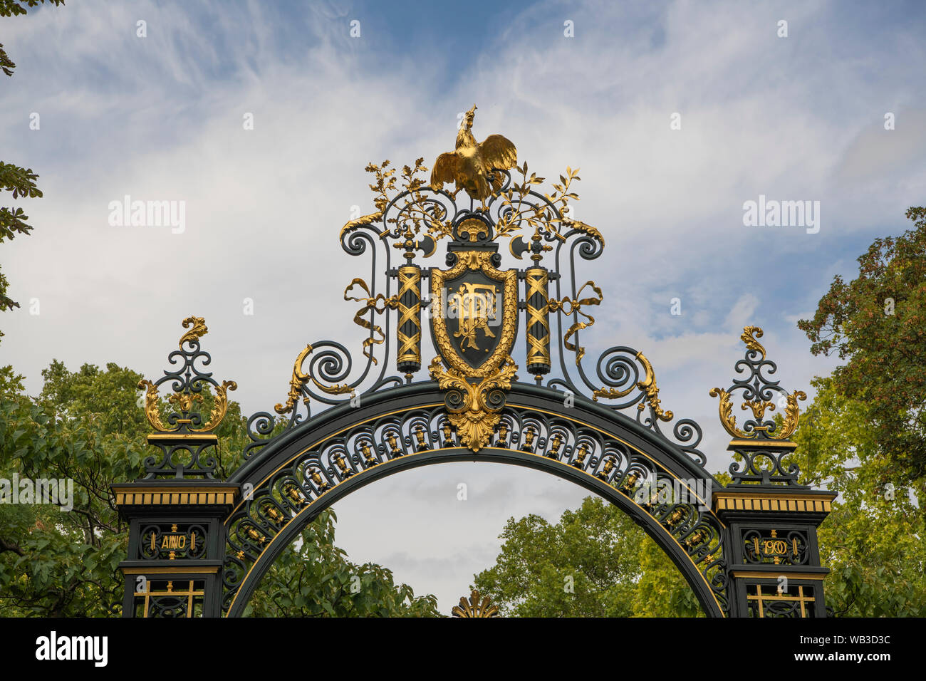 Elysee Palace, residenza ufficiale del presidente francese, Parigi Foto Stock
