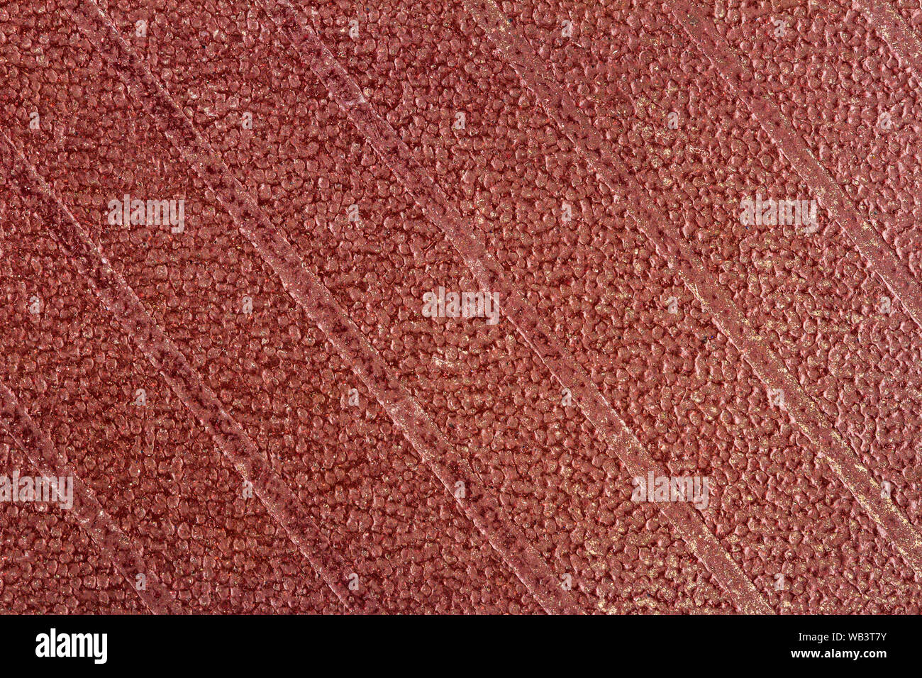 Vecchio rosso foderato in pelle artificiale per la copertina del libro di sfondo texture Foto Stock