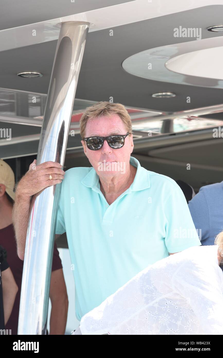 Harry Redknapp a Cowes Torquay Cowes Powerboat racing weekend 2019 Foto Stock