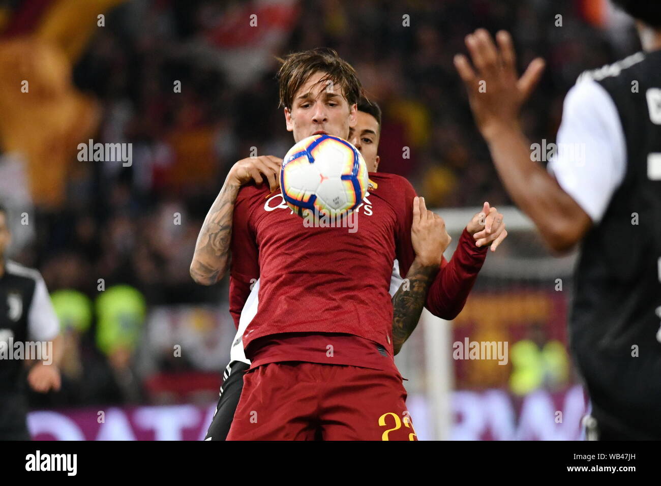 ZANIOLO durante Roma vs Juventus, ROMA, Italia, 12 maggio 2019, calcio del campionato italiano di calcio di Serie A del campionato Gli uomini Foto Stock