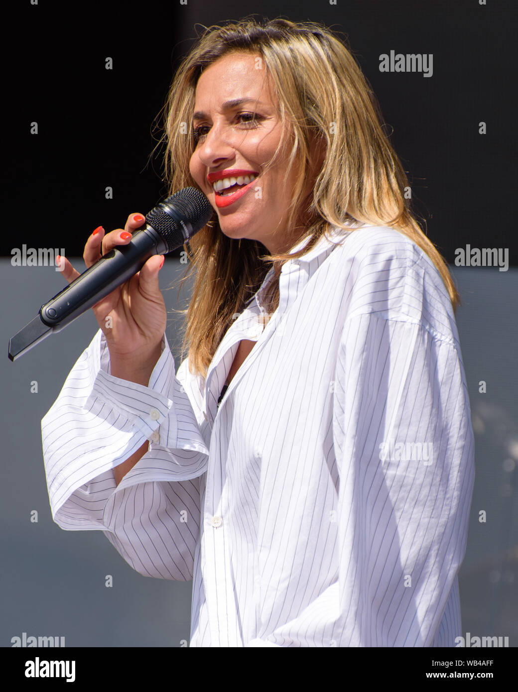 Tutti i Santi - Melanie Blatt, Shaznay Lewis, Nicole Appleton, Natalie Appleton a Vittoriosa Festival 2019 Foto Stock