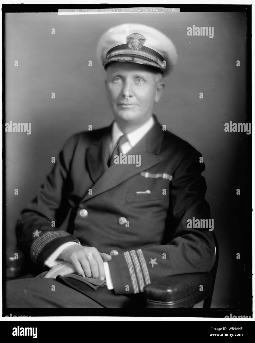 EMMET, ROBERT. COMDR. Abstract/medio: 1, negativo : vetro ; 8 x 10 in. o più piccolo Foto Stock