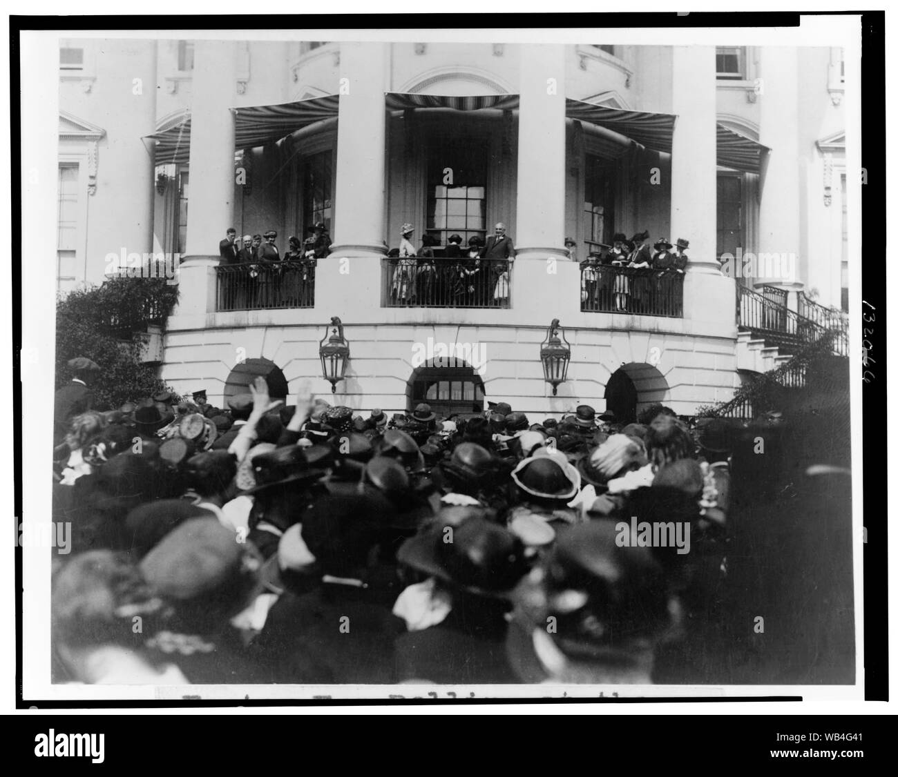 Uovo di Pasqua rullatura alla Casa Bianca Abstract/medio: 1 stampa fotografica. Foto Stock