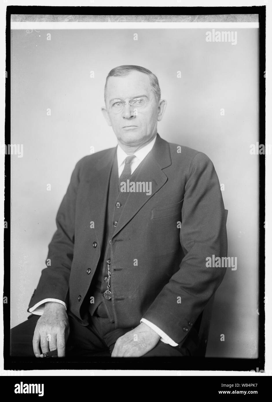 Edwin D. Ricketts, Ohio Abstract/medio: 1, negativo : vetro ; 5 x 7 in. o più piccolo Foto Stock