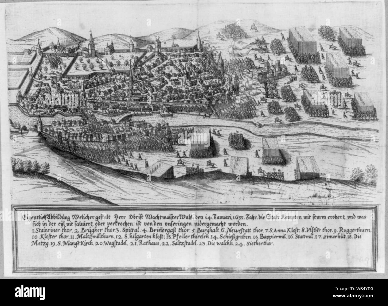 Display digitale per registrare: Questo record esiste unicamente per rendere l'immagine digitale disponibile. Si può essere in grado di trovare le informazioni circa l'elemento visualizzato guardando altri catalogo online di record recuperati con il numero di riproduzione al di sotto. Se nessun record viene recuperata, le informazioni possono essere trovate in stampe e fotografie divisione indici manuale. Abstract/medio: 1 stampa : incisione ; foglio 21 x 28 cm sulla scheda Supporto 36 x 46 cm Foto Stock