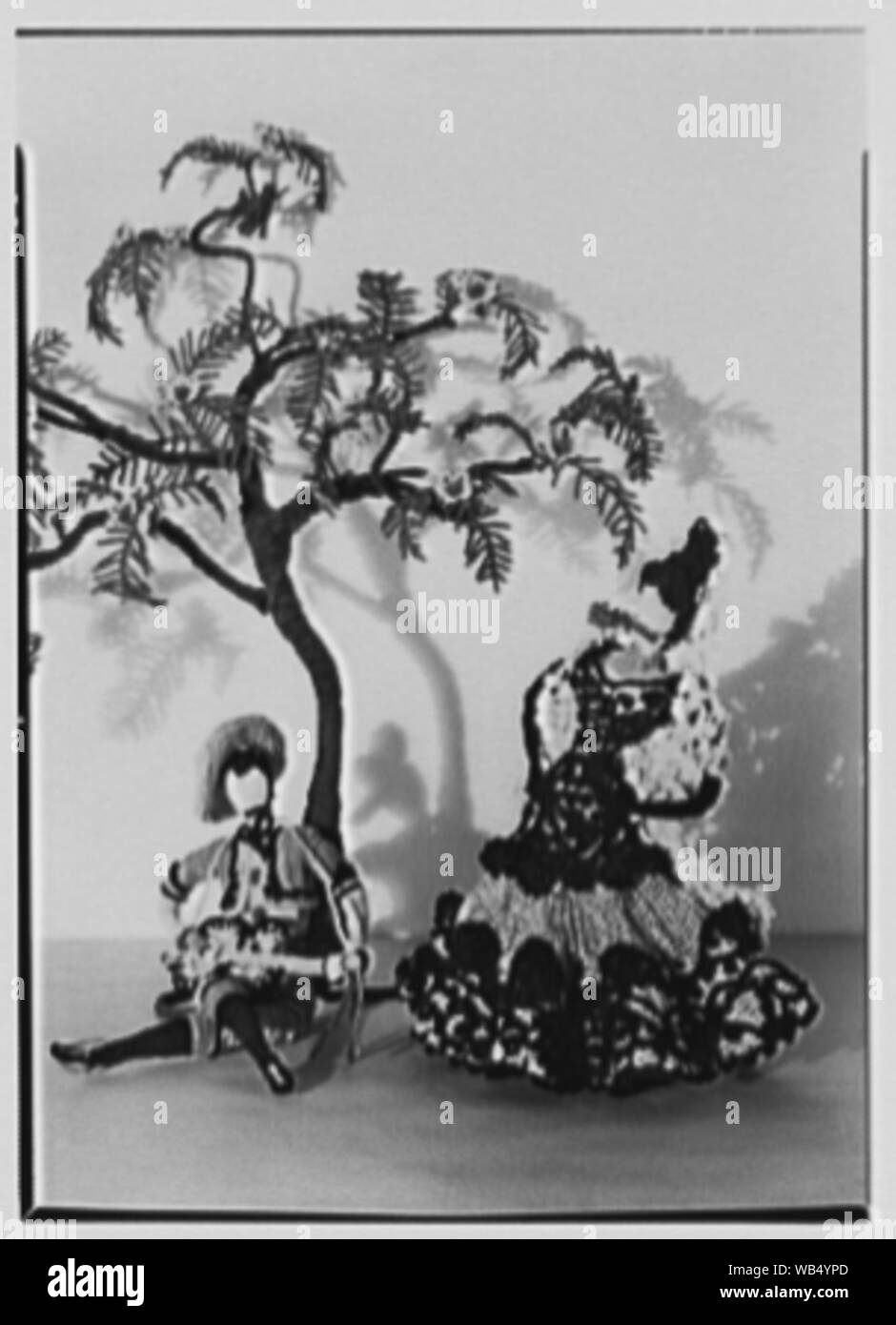 Eileen Allen, 50 E. 57th St. Abstract/medio: Collezione Gottscho-Schleisner Foto Stock