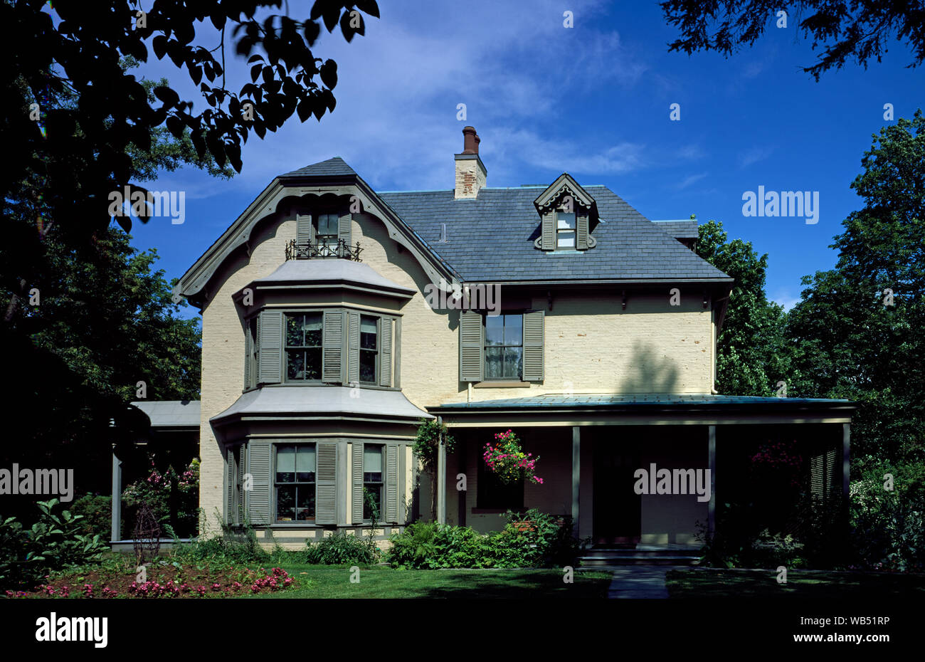 Elegante in stile vittoriano home Foto Stock