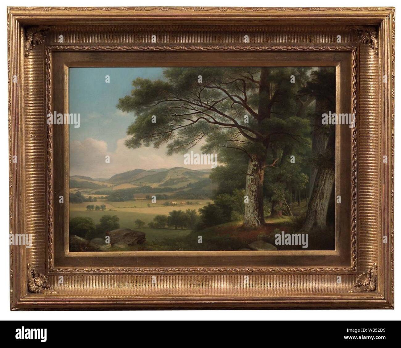 Asher Brown Durand - il bordo della foresta Foto Stock