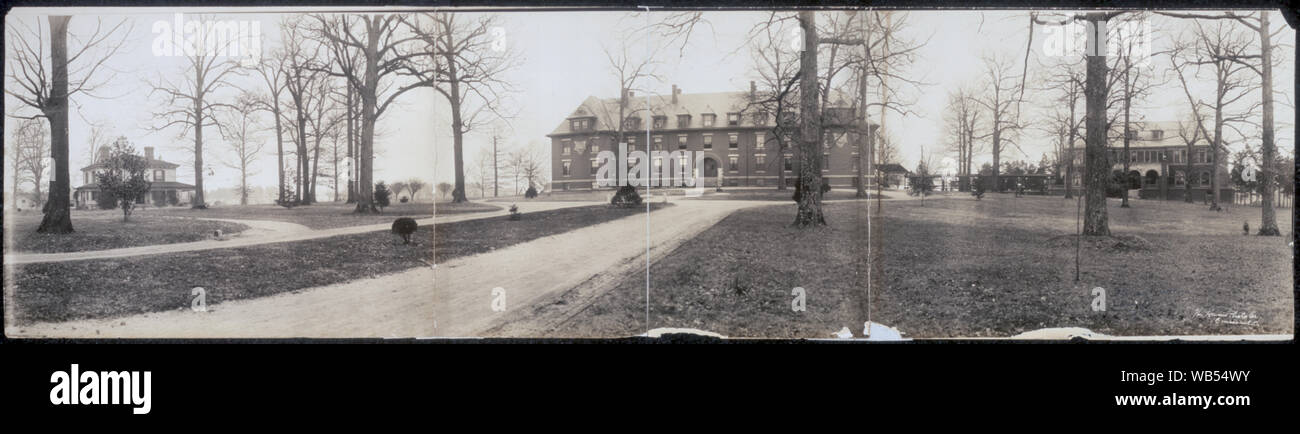 College Elizabeth, Charlotte, N.C Foto Stock