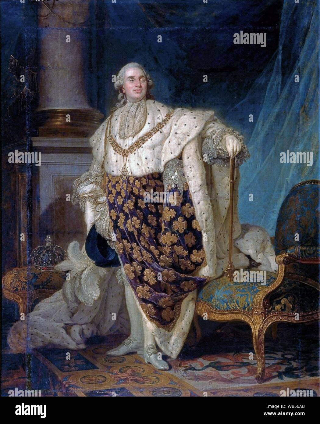 Duplessis, Joseph-Siffrein. Louis XVI roi de France (1754 - 1793)FXD. Foto Stock